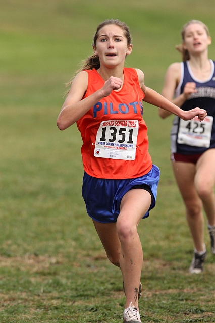 2010NCSXC GD5-1819.JPG - 2010 North Coast Section Cross Country Championships, Hayward High School, Hayward, California
